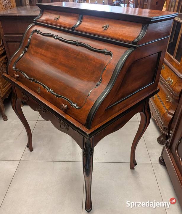 Unikalny sekretarzyk ludwikowski orzechsklep Dąbrowa Górnicza