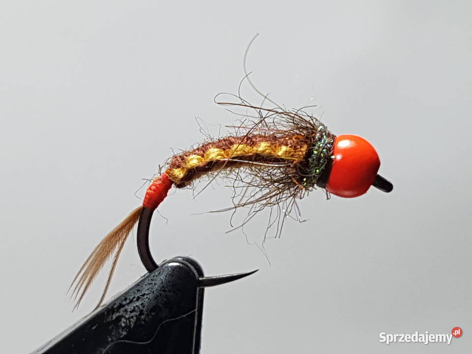 Sztuczne muchy nimfy plecionki Leśna sprzedam