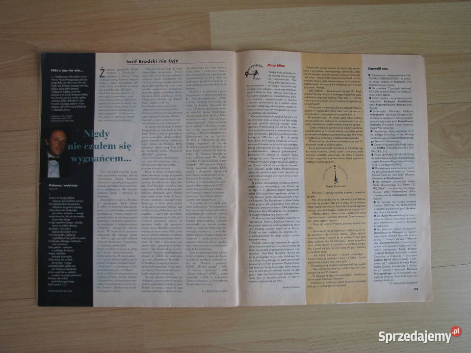 Przekrój 6 2642 11 luty 1996 r tygodnik miękka Brzegi