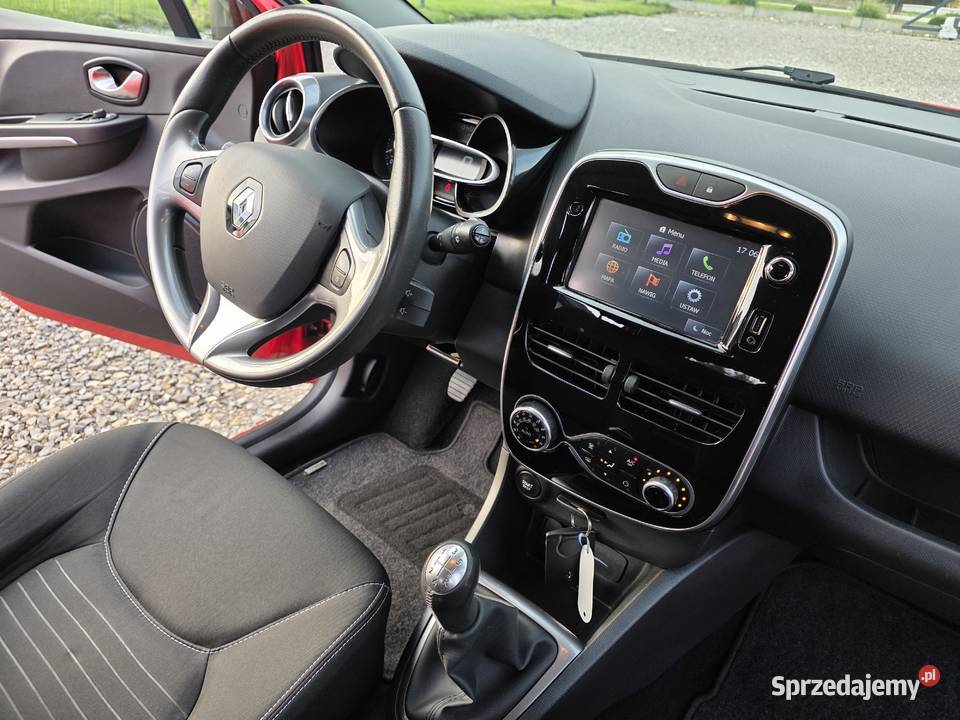 Renault Clio12 16V 74 RATY GWARANCJA czerwony