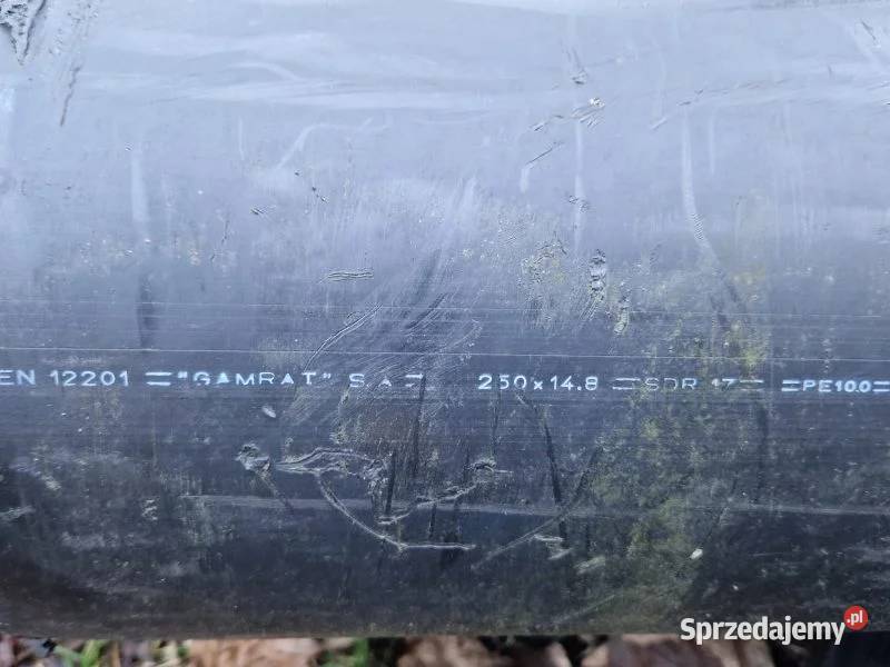 PE RURA 100 250 X 148 MM PN10 SDR17 12m x 10 Rzeszów sprzedam