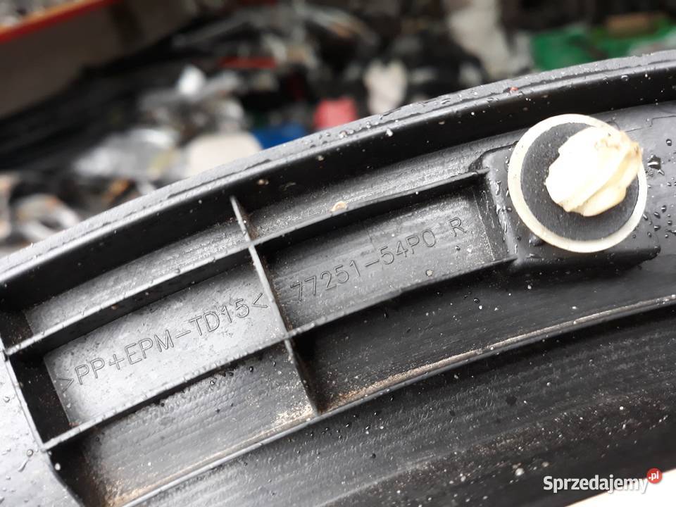 SUZUKI VITARA III LISTWA BŁOTNIKA PRAWA TYŁ Karoseria Międzychód