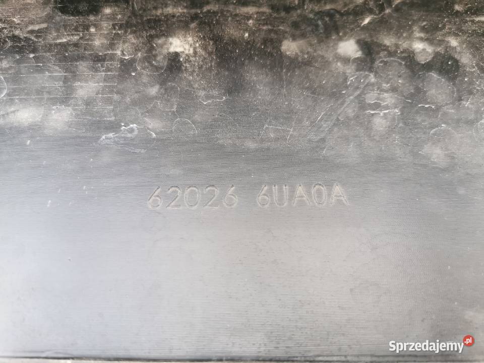 Dół dokładka zderzaka przód qashqai j12 3 III osobowe Sieraków