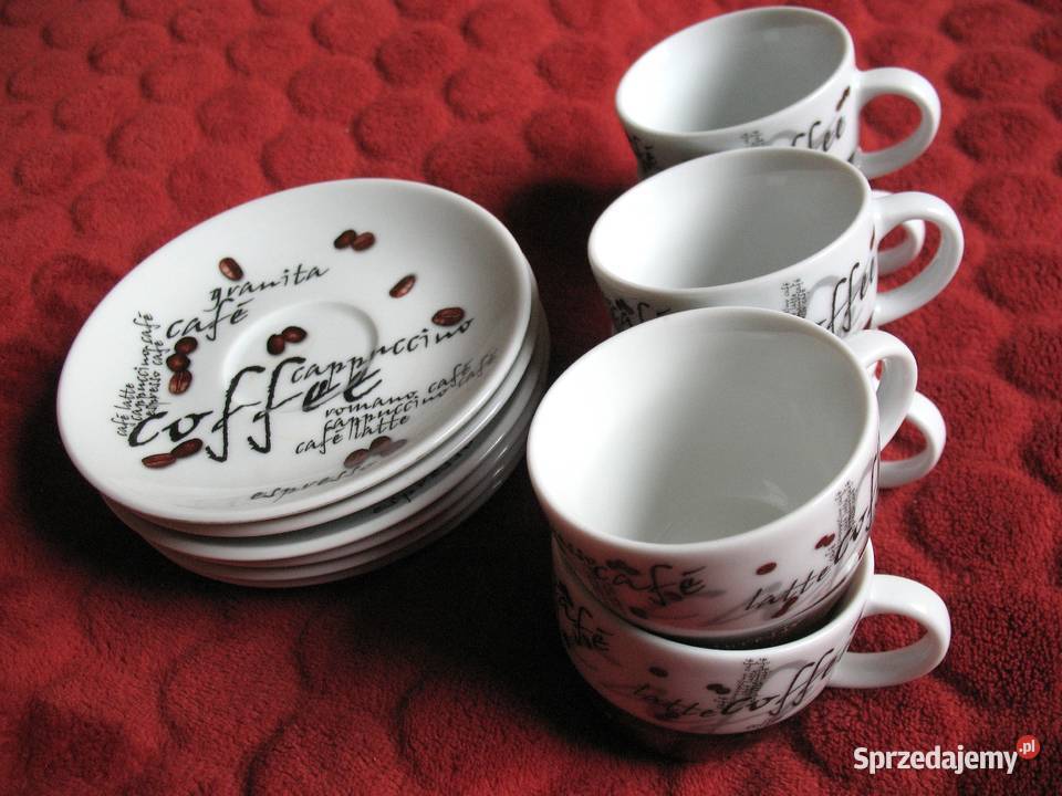 Filiżanka do espresso Filiżanka i spodek komplet wielokolorowy Siedlce sprzedam