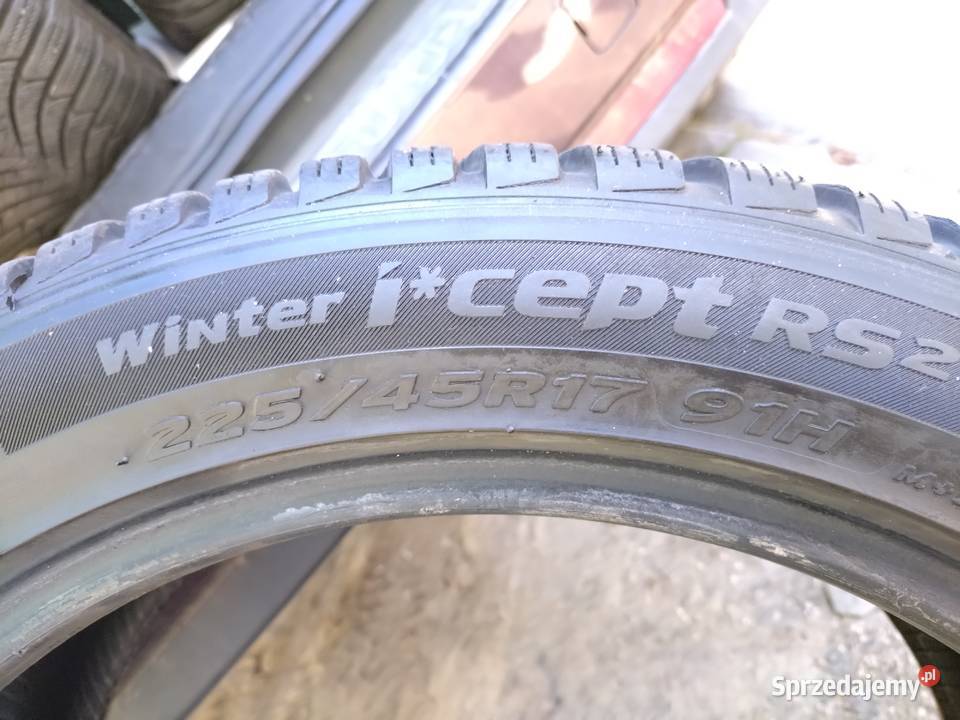 opony zimowe Hankook komplet 2254517 super stan Hankook Wałbrzych sprzedam
