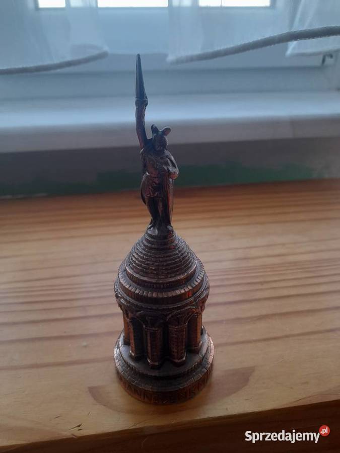 Figurka z Niemiecvintagepomnik Hermanna Pozostałe Kostrzyn nad Odrą