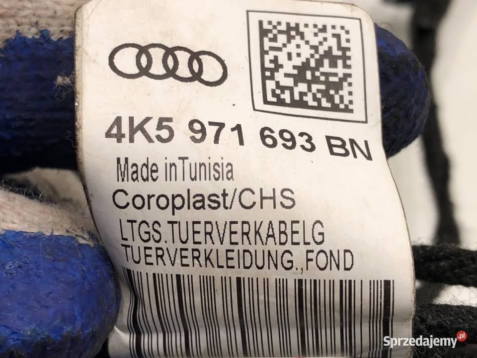 WIĄZKA DRZWI TYŁ PRAWA AUDI A6 C8 4K5971693BN 20