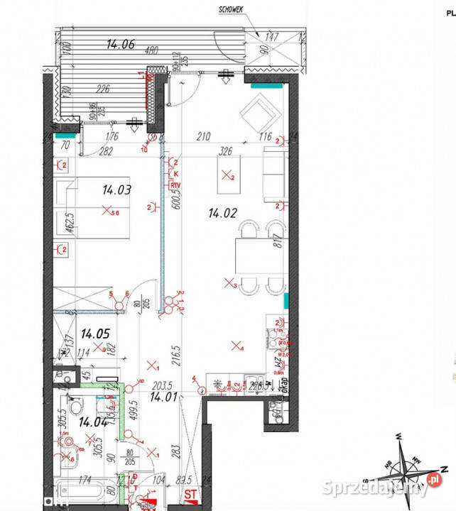 Apartament Lublin dzielnica Szerokie