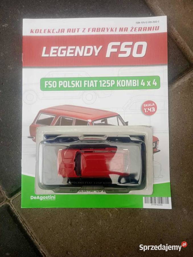 FIAT 125P KOMBI 4X4 kultowe auta PRL DEAGOSTINI Warszawa