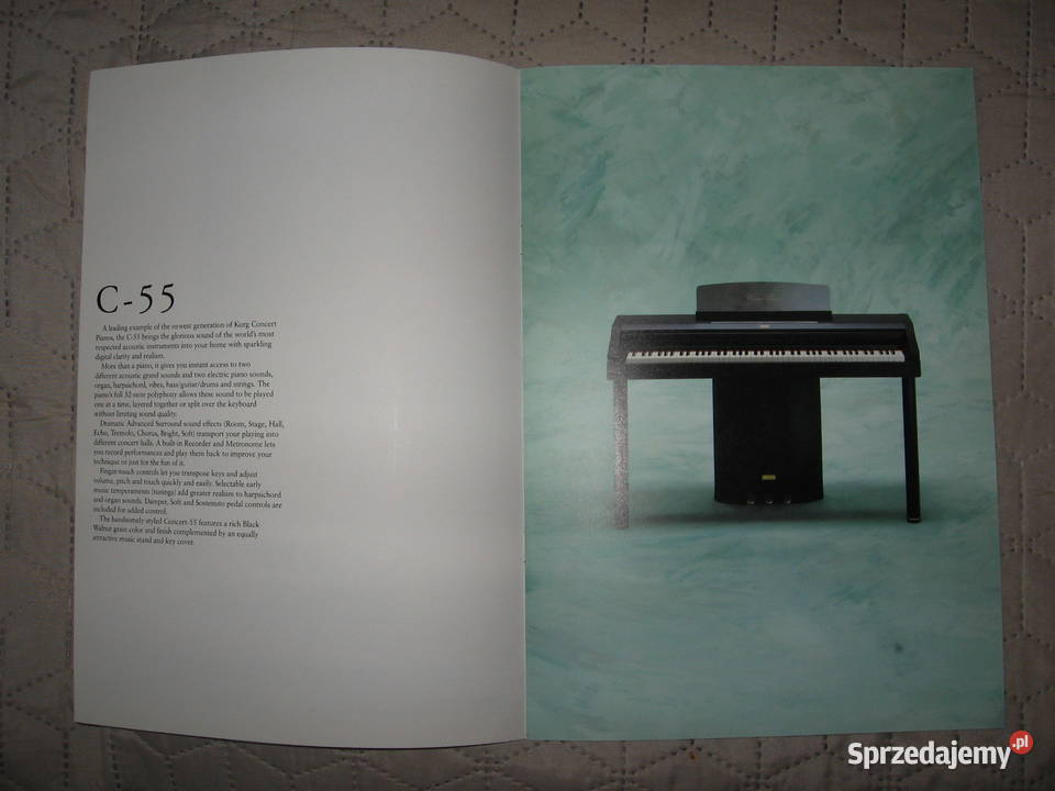 KORG Concert Piano digital pianos catalog pomorskie Kępice