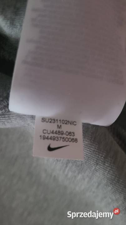 Nike Tech Flecee zestaw szary bluza i spodnie uniseks Elbląg
