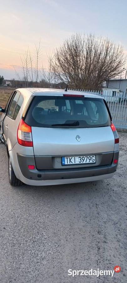 Renaułt Scenic 2 wer 7 Osobowa 19 DCI opłaty b Skaryszew