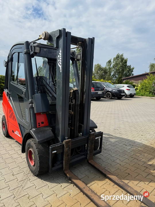 wózek widłowy LINDE H25T01 Triplex 470m kabina łódzkie Działoszyn