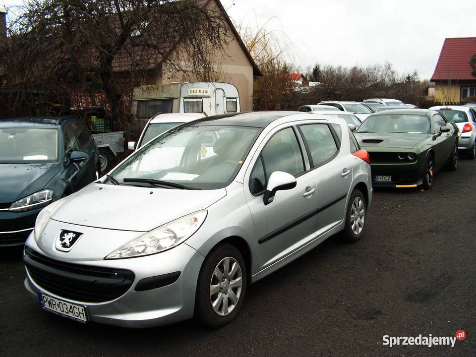 Peugeot 207 16 HDI SW 2008 r elektryczne szyby Września sprzedam