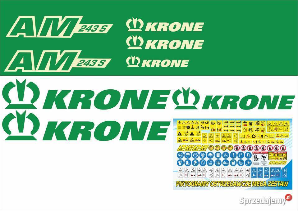 naklejki krone am 243s Jeżewo