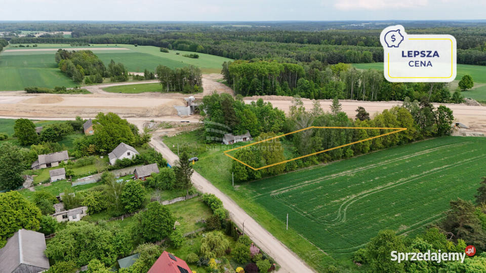 Działka 2548m2 w Laskowszczyźnie OKAZJA cenowa polna Laskowszczyzna sprzedam