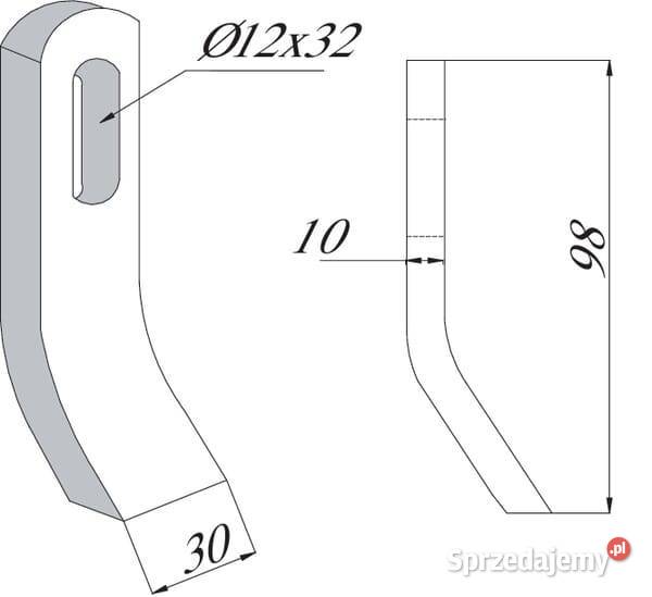 Bijak 30x10 mm oryg Herder 95722002