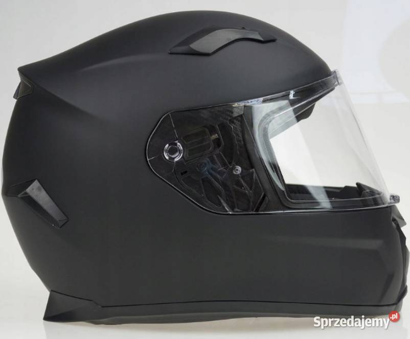 Kask motocyklowy integralny Naxa F25 czarny Mat Mysłowice