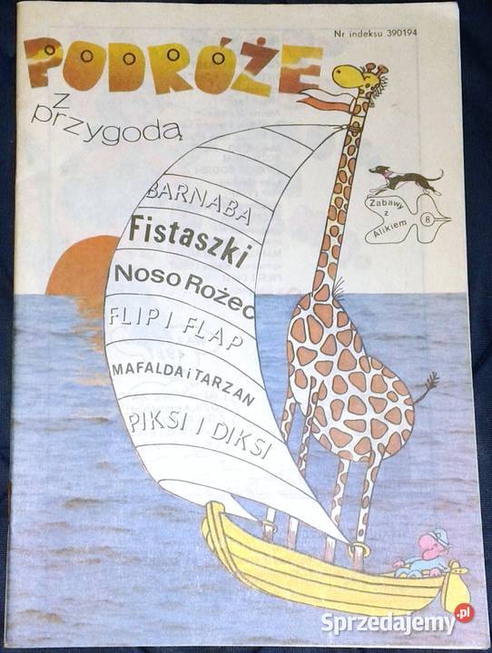 Podróże z przygodą Barnaba fistaszki Nosorożec Chełm