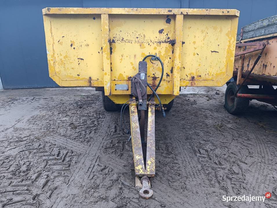 Przyczepa wywrotka kiper dokumenty