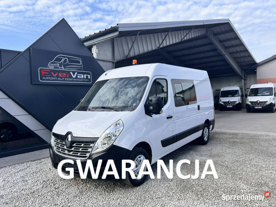 Renault Master średniak 7 osobowy L2H2 immobilizer Warszawa