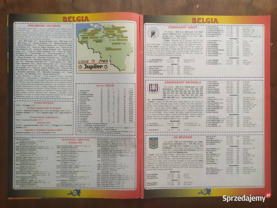 Skarb kibica Ligi w Europie sezon 19992000 Łódź
