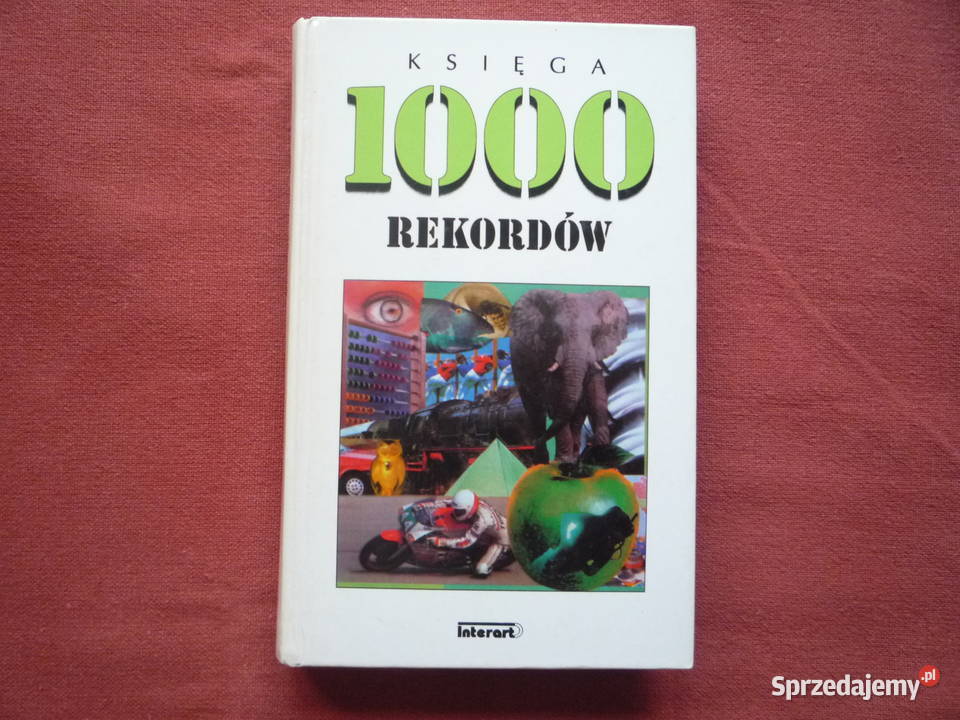 Księga 1000 rekordów Nikolaus Lenz Książki naukowe i popularnonaukowe Szczecin sprzedam