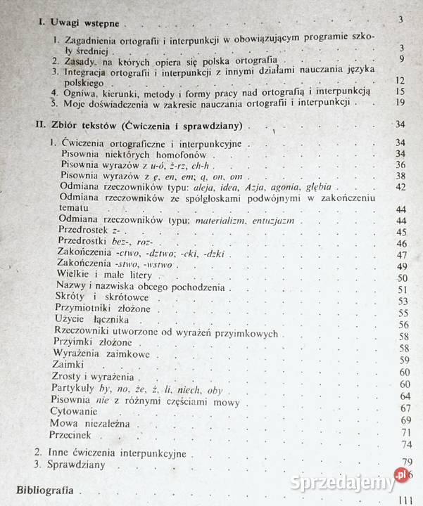 Nauczanie ortografii i interpunkcji w szkole lubelskie