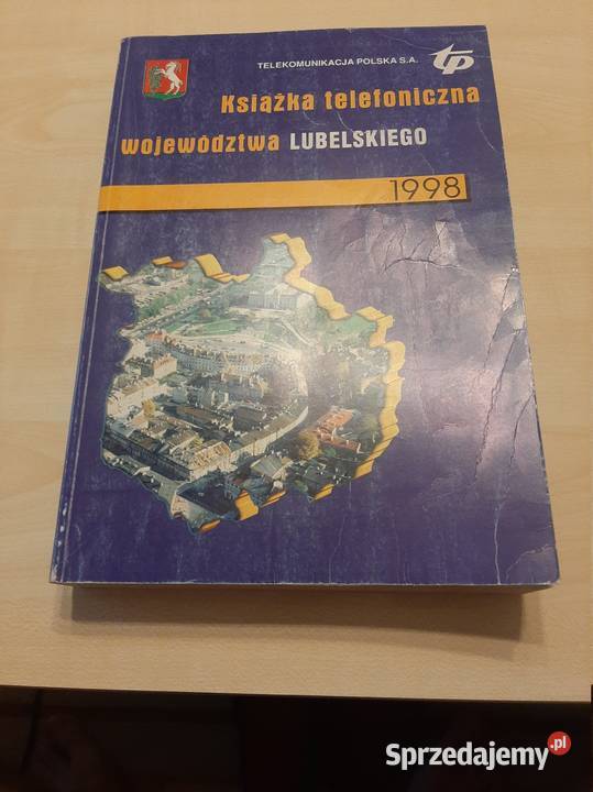 Książka telefoniczna województwa lubelskiego 1998