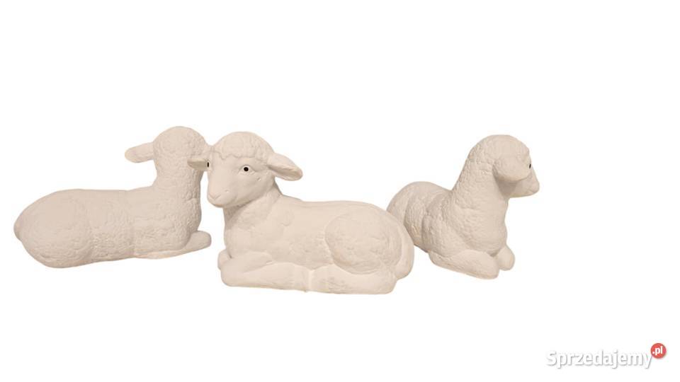 baranek wielkanocny owieczka gipsowa mega duża Wrocław