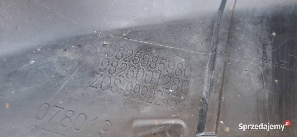 PEUGEOT 2008 II ZDERZAK TYŁ TYLNY DYFUZOR lubuskie Bieleń