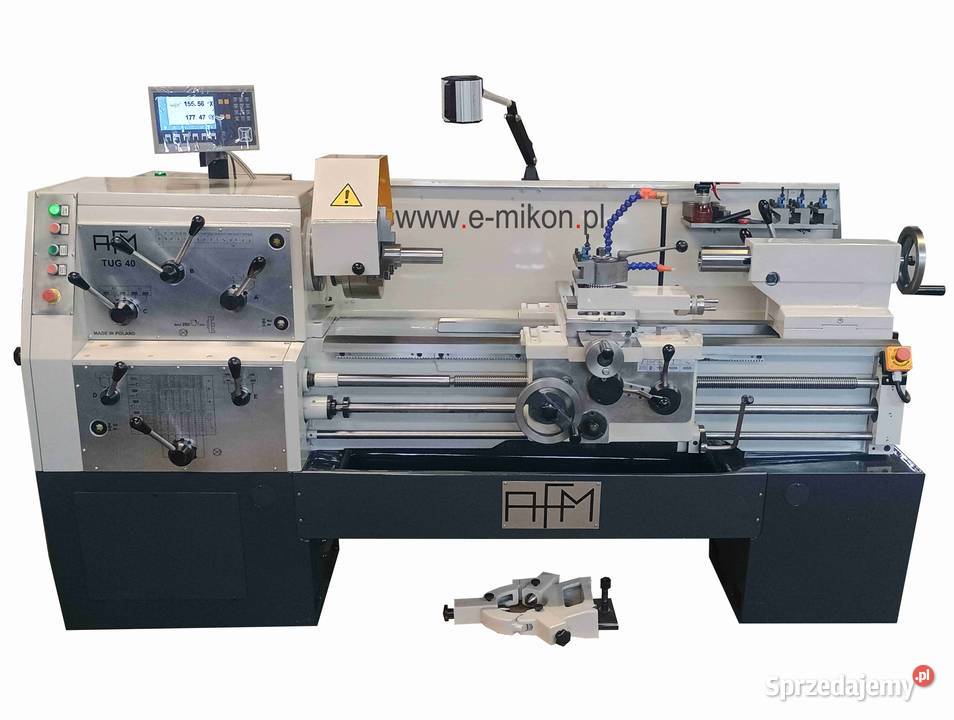 Tokarka narzędziowa TUG 40x1000 AFM remont Produkcja Bydgoszcz