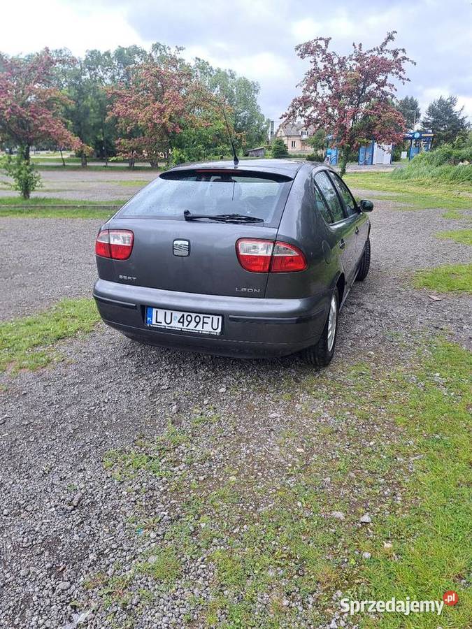 Seat Leon 16 Lpg 2002 długie opłaty sprawna lubelskie Lubartów