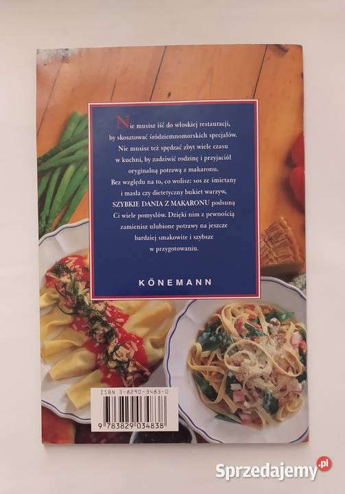 SZYBKIE DANIA Z MAKARONU Anne Wilson Kultura i Rozrywka Hajnówka