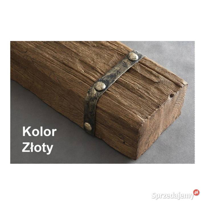 Obręcz Ozdobna 1m Złota Gdów