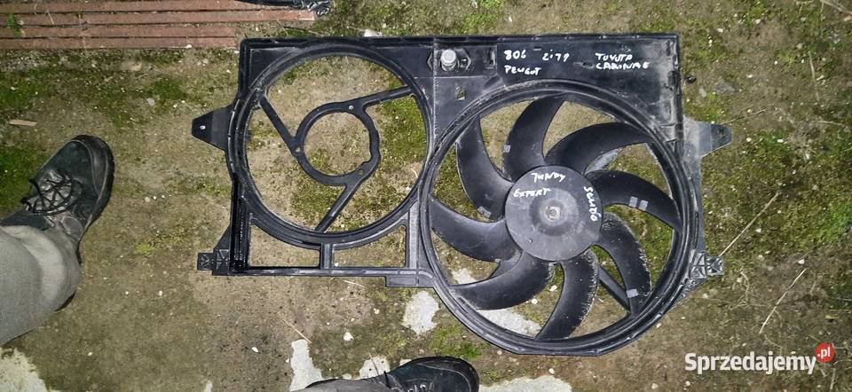 WENTYLATOR CHŁODNICY FIAT SCUDO EXPERT JUMPY dolnośląskie
