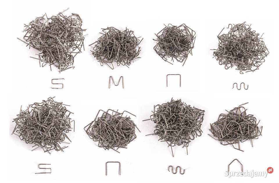 Zszywki DO ZGRZEWARKI PLASTIKU Zszywacza 8 Typów Katowice