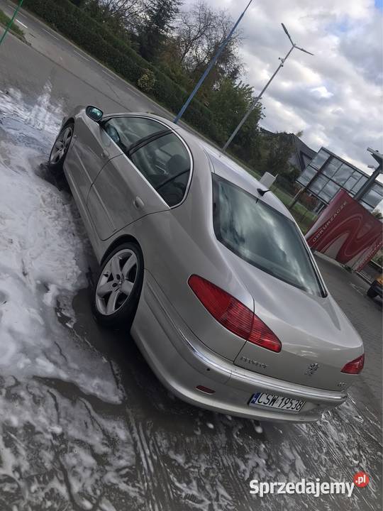 Peugeot 607 stan limuzyna przyciemniane szyby dolnośląskie Wrocław