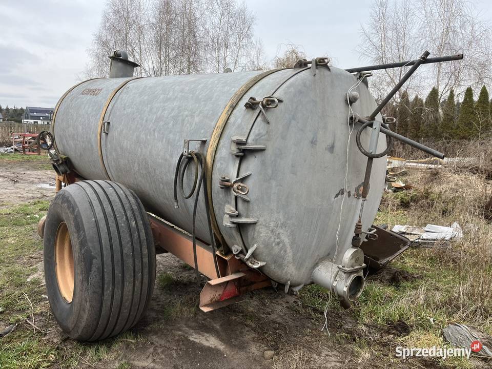 Beczkowóz beczką asenizacyjna kaweco 6000L łódzkie Łowicz