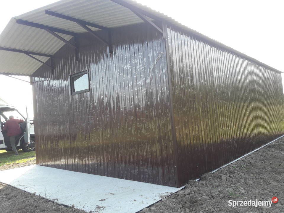 Garaż Blaszany Blaszak Garaże Blaszane
