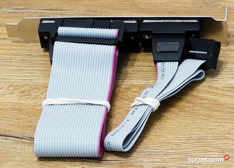 Śledź PCI z portem szeregowym RS232 COM 9pin i Gliwice