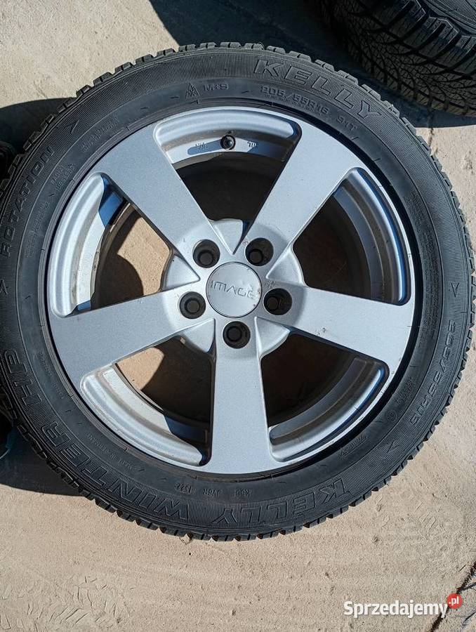 Felgi aluminiowe 16 5x110 z oponami zimowymi Średnica 16" Dobryniów-Kolonia