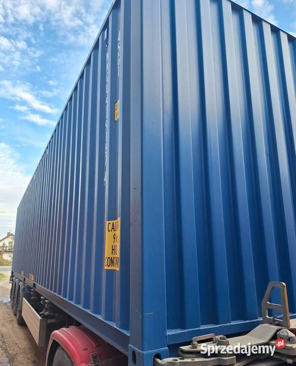 Kontener morski magazynowy12 metrowy40 HC Magazynowanie Lublin