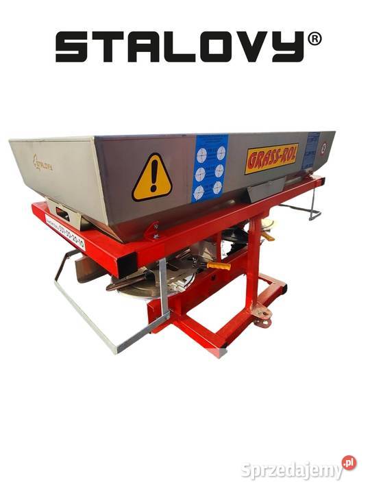 STALOVY Rozsiewacz nawozu dwutarczowy 600L Barchaczów