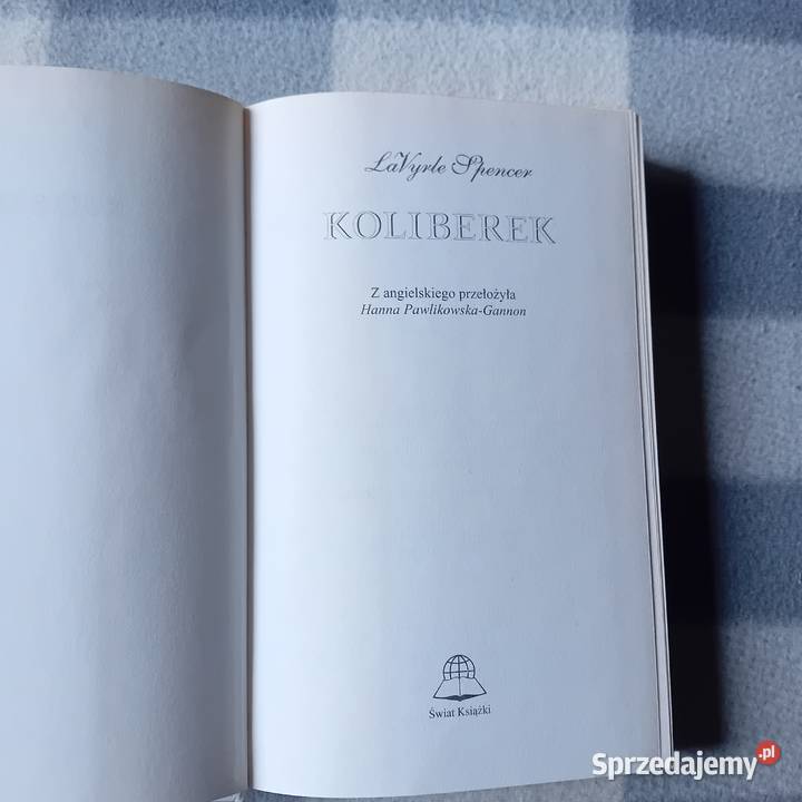 La Vyrle Spencer Koliberek Świat Książki 1995 r