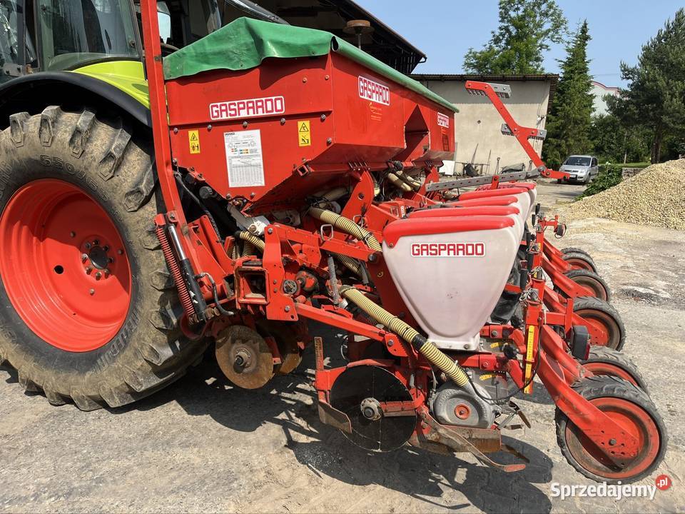 Siewnik 6 rzędowy Gaspardo talerzowy Pszczyna