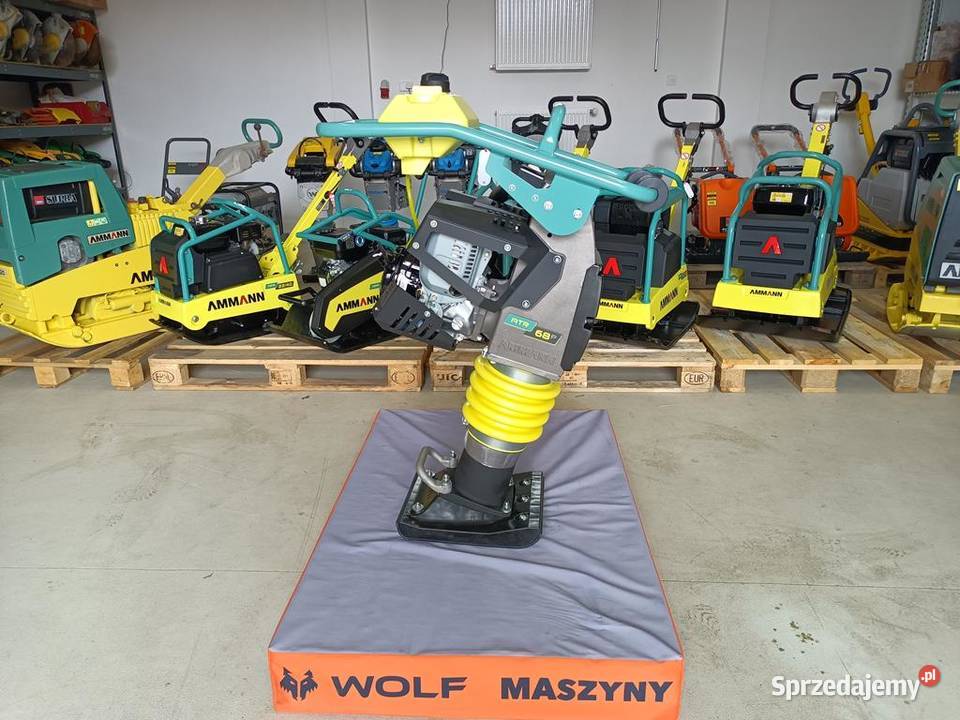 ZAGĘSZCZARKA STOPOWA UBIJAK AMMANN ATR 68 Trzebnica