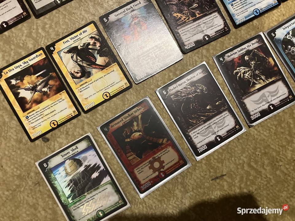 CAŁOŚĆ Duel Masters karty