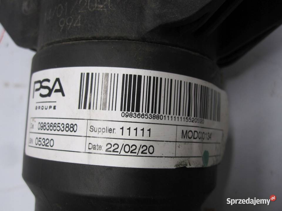 PEUGEOT 2008 II GT LINE 22r amortyzatory tył sprzedam