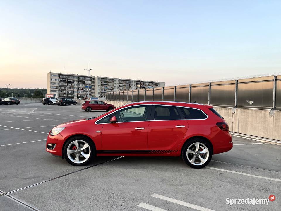Opel Astra J 17 Diesel 130 koni Xenon Navi Alu ASR (kontrola trakcji) Chrzanów sprzedam